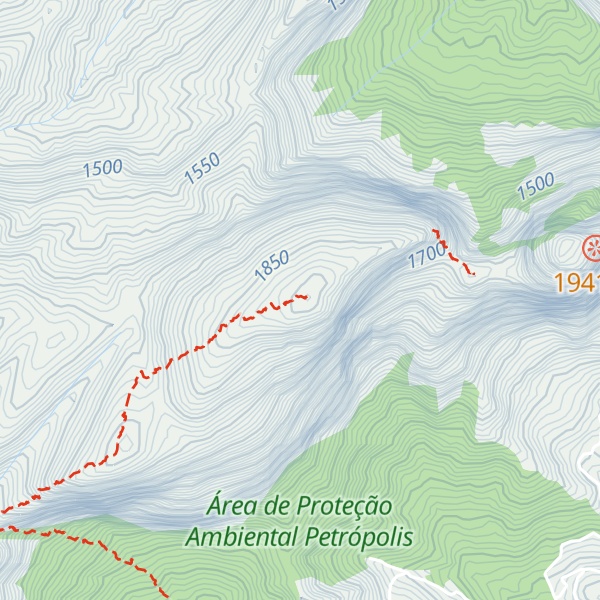 Map of Serra das Antas