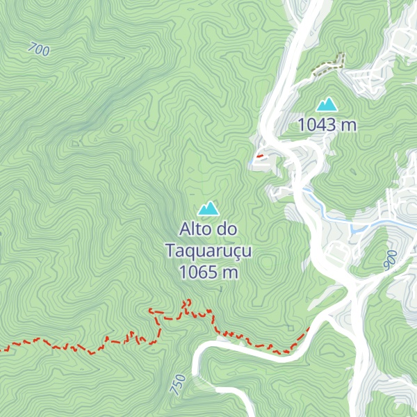 Map of Alto do Taquaruçu