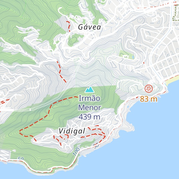 Map of Irmão Menor