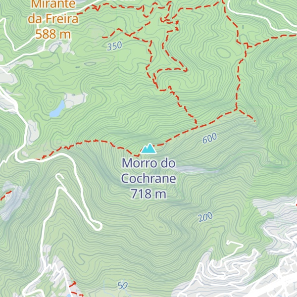 Map of Morro do Cochrane