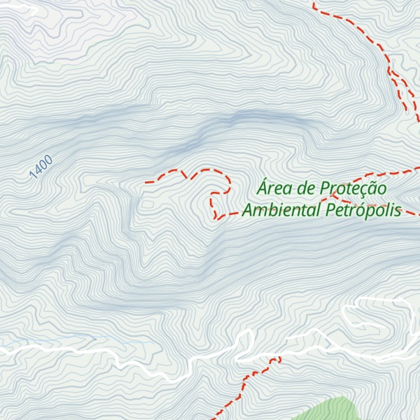 Map of Pedra Comprida de Araras