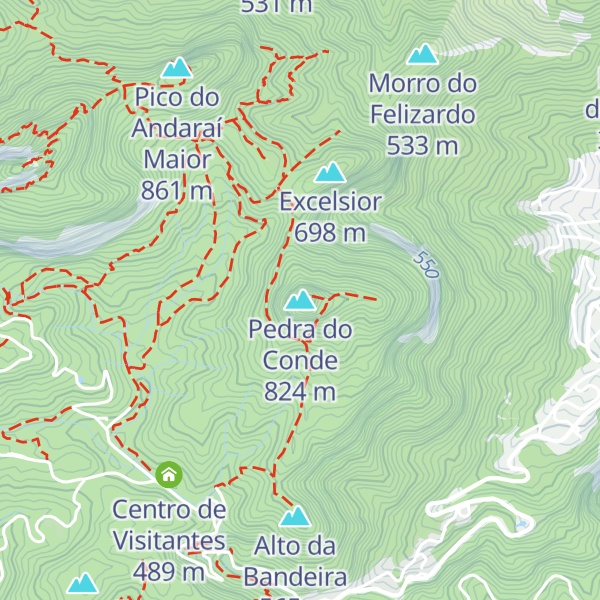 Map of Pedra do Conde