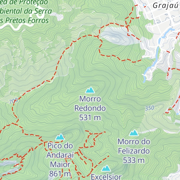 Map of Morro Redondo
