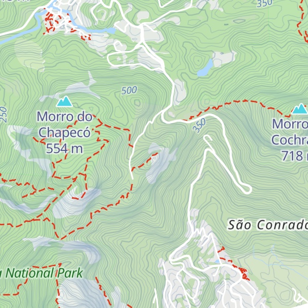 Map of Aguilhinha da Gávea