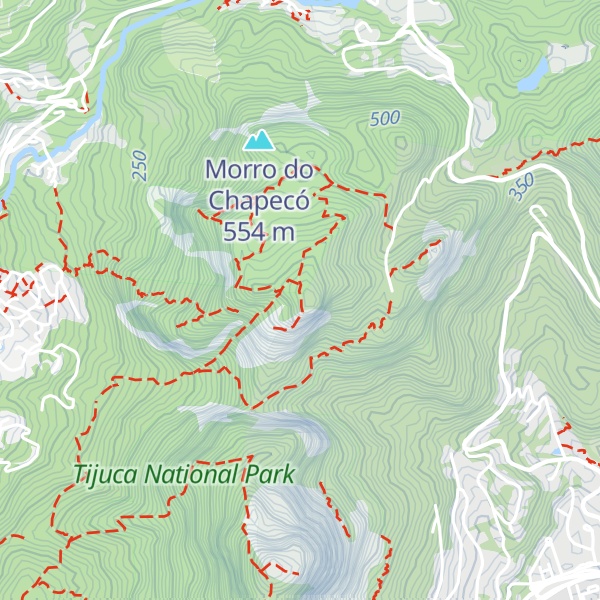 Map of Pedra Bonita