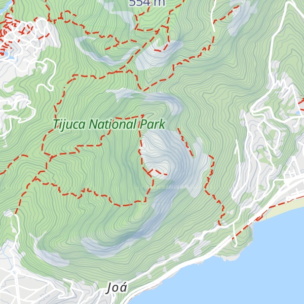 Map of Pedra do Imperador