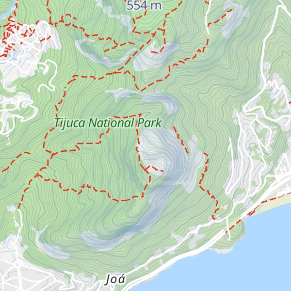 Map of Cadeirinha do Imperador