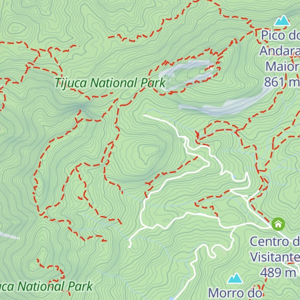 Map of Pedra do Archer