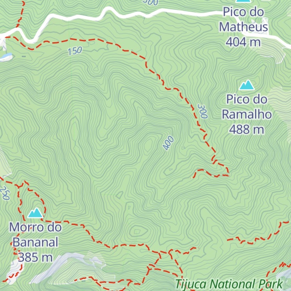 Map of Pico do Bom Retiro