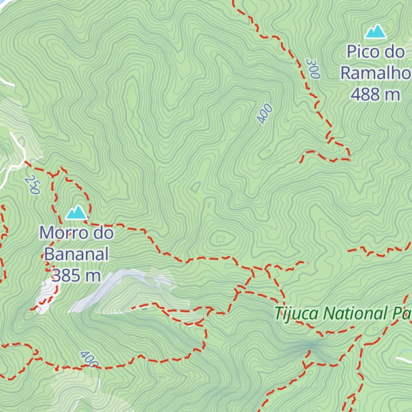 Map of Pico Jorge Lossio