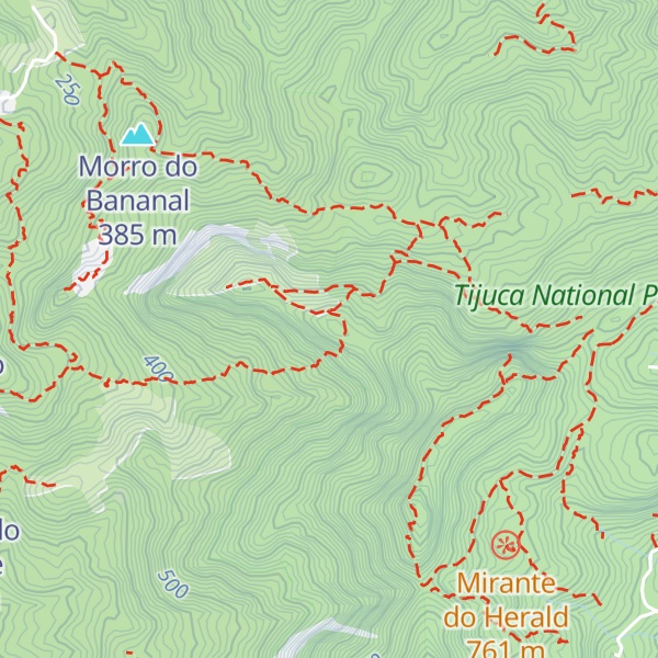 Map of Pico Escragnolle