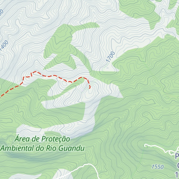 Map of Ponto culminante da Serra da Ponte Funda