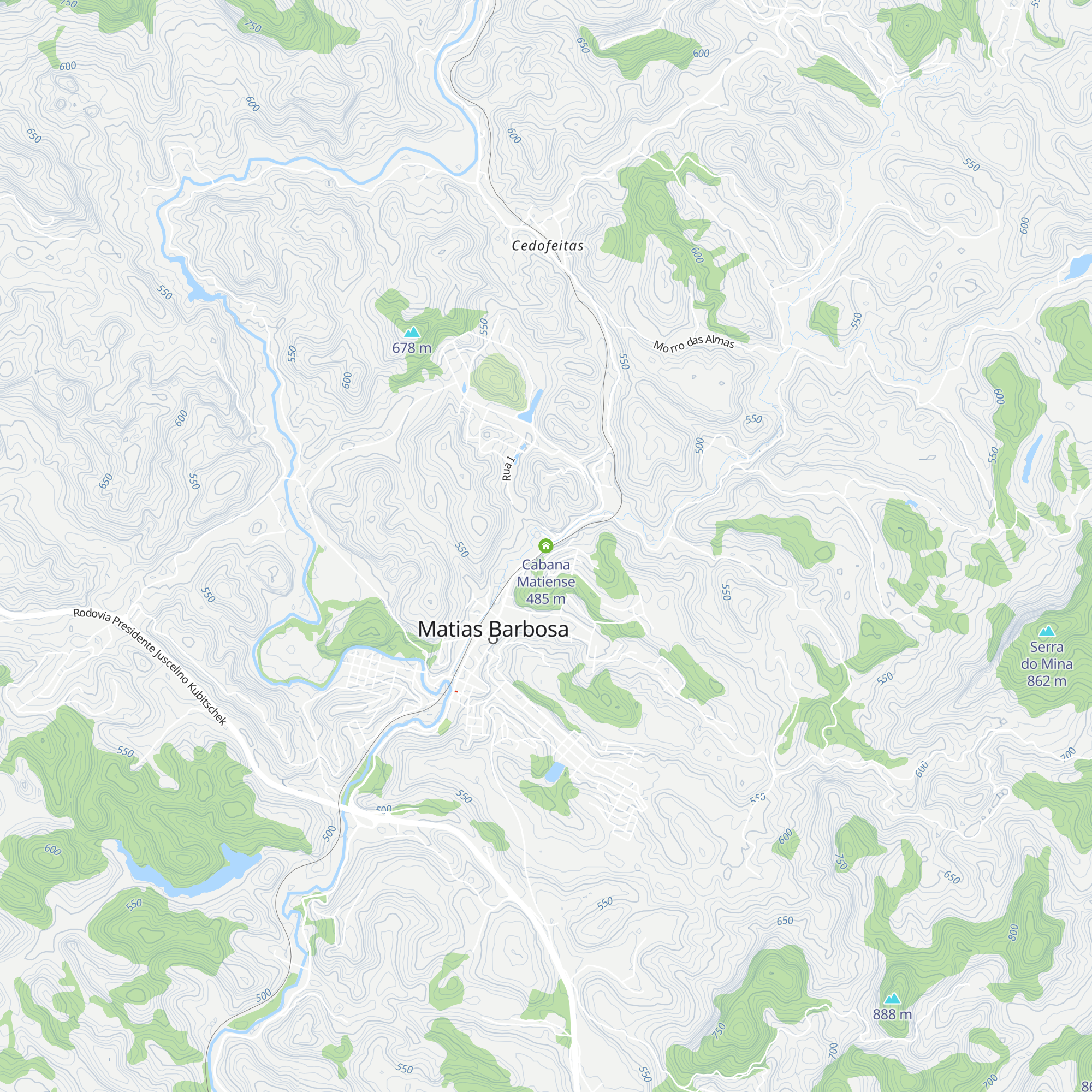 Cabana Matiense map