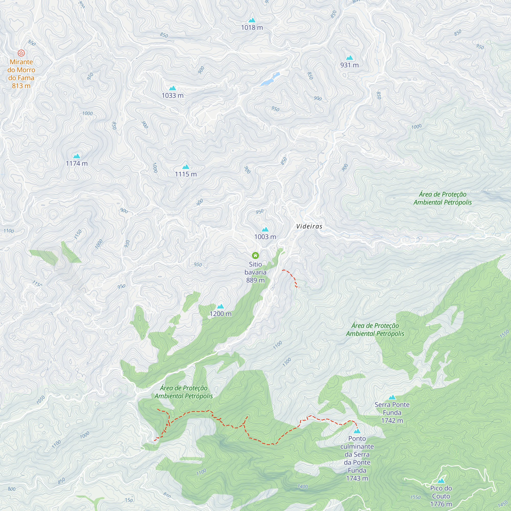 Sitio bavaria map