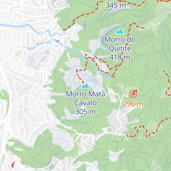 Map of Morro Mata Cavalo