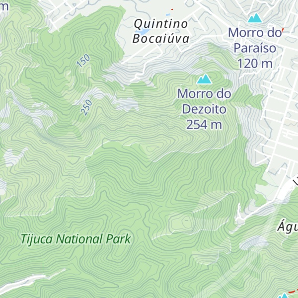 Map of Morro do Inácio Dias