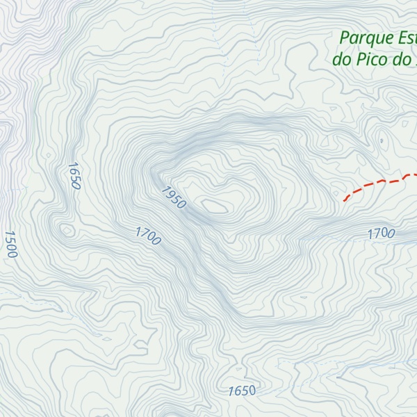 Map of Pico do Itambé