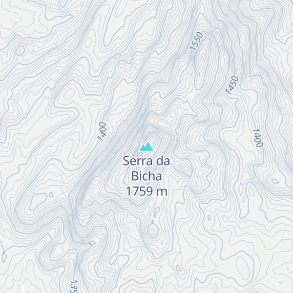 Map of Serra da Bicha