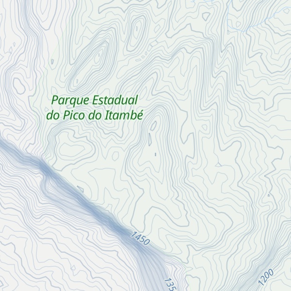 Map of Serra do Arrependido