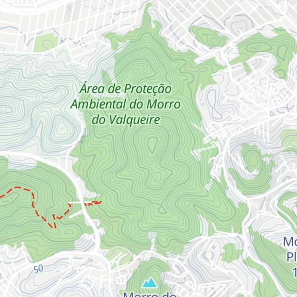 Map of Morro do Valqueire