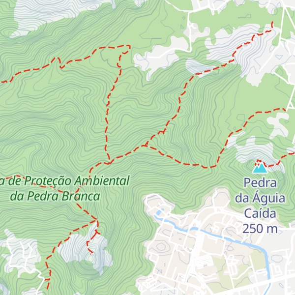 Map of Morro do Tucum