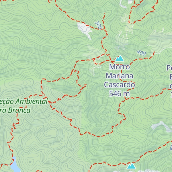 Map of Pedra do Quilombo