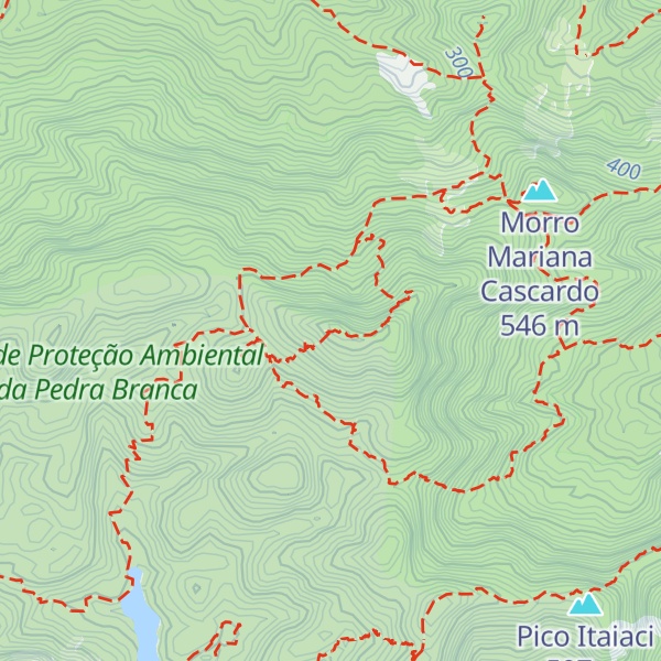 Map of Morro do Quilombo