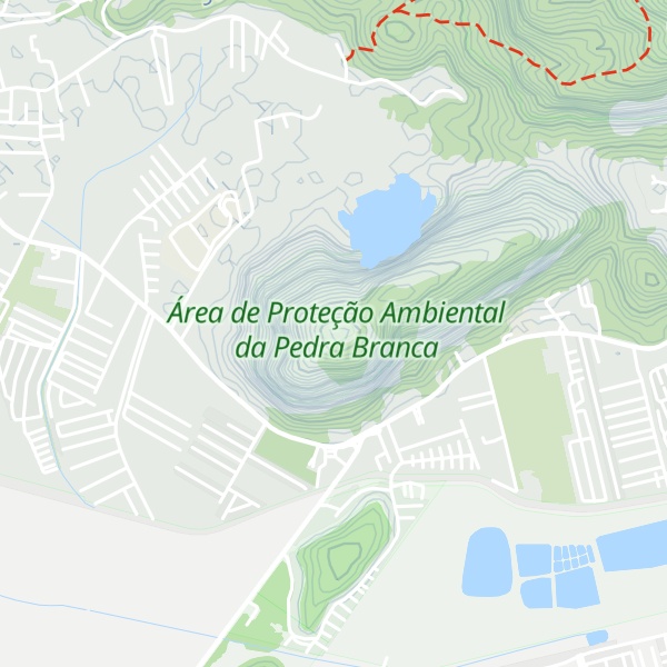 Map of Pedra do Calembá