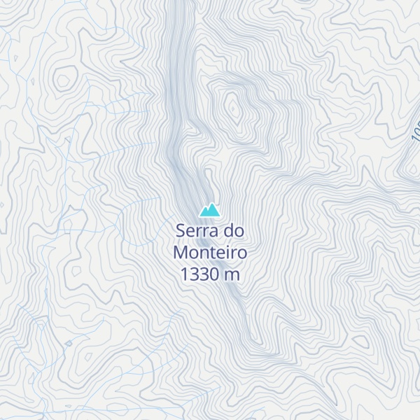 Map of Serra do Monteiro