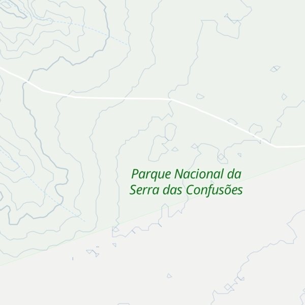 Map of Serra das Confusões