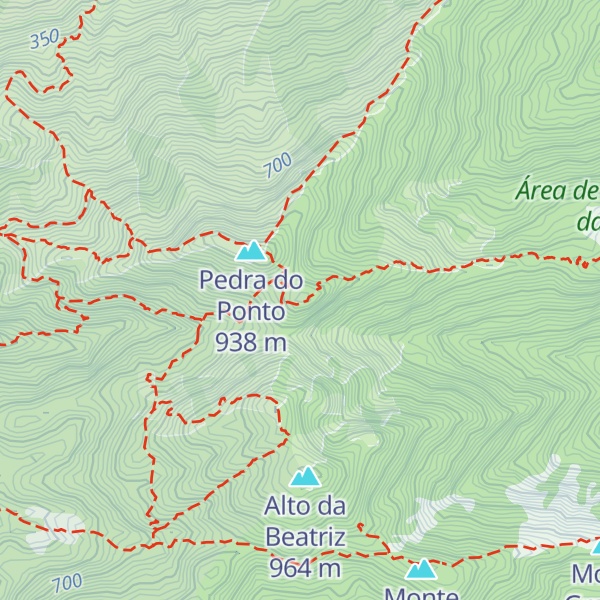 Map of Pico da Piraquara