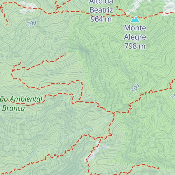 Map of Garganta da Casa Amarela