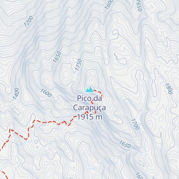 Map of Pico da Carapuça
