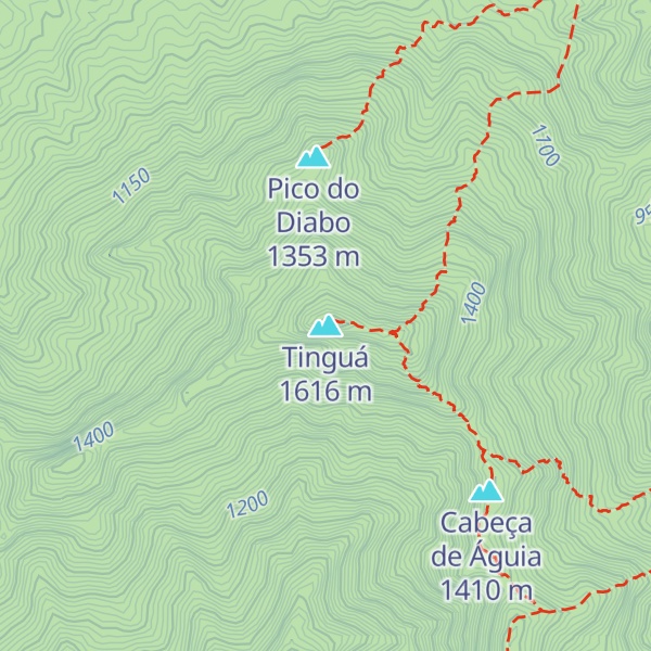 Map of Tinguá