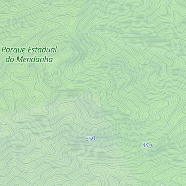 Map of Morro do Gericinó