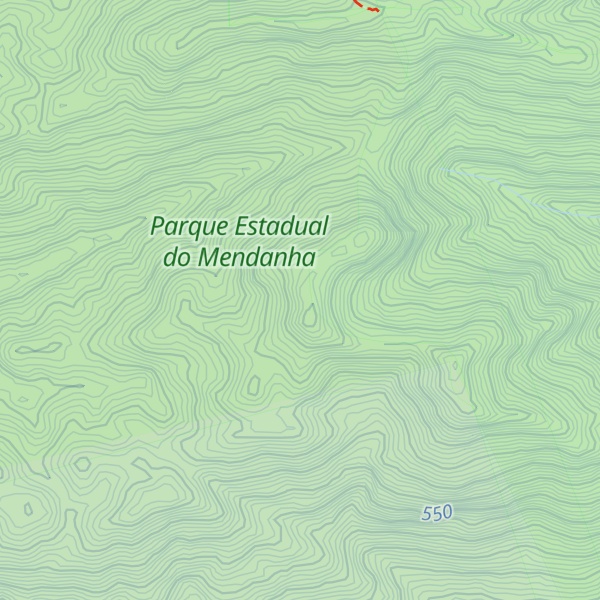Map of Pico da Furna das Andorinhas