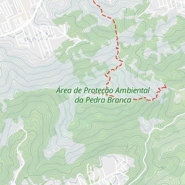 Map of Morro do Lameirão