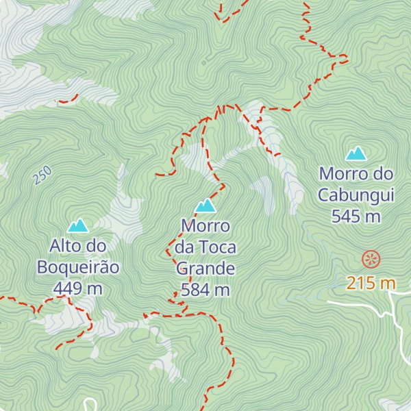 Map of Morro da Toca Grande