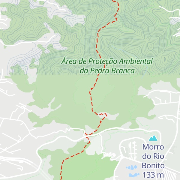 Map of Morro da Ilha
