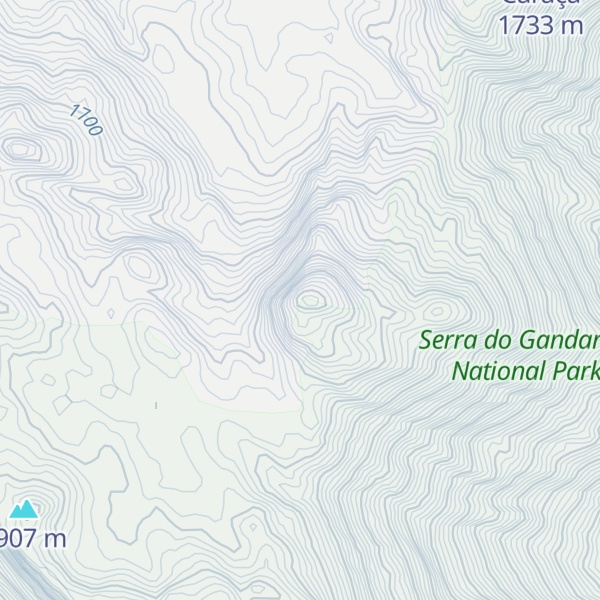 Map of Pico Batatais