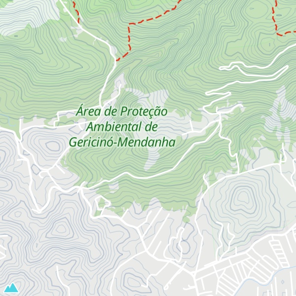 Map of Morro do Mariano