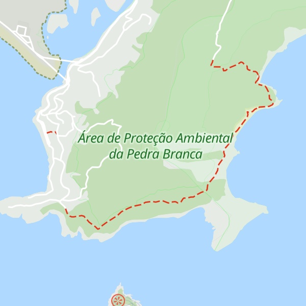Map of Pedra do Telégrafo