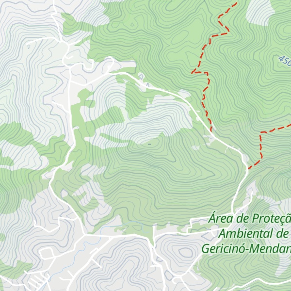 Map of Morro do Manoel José