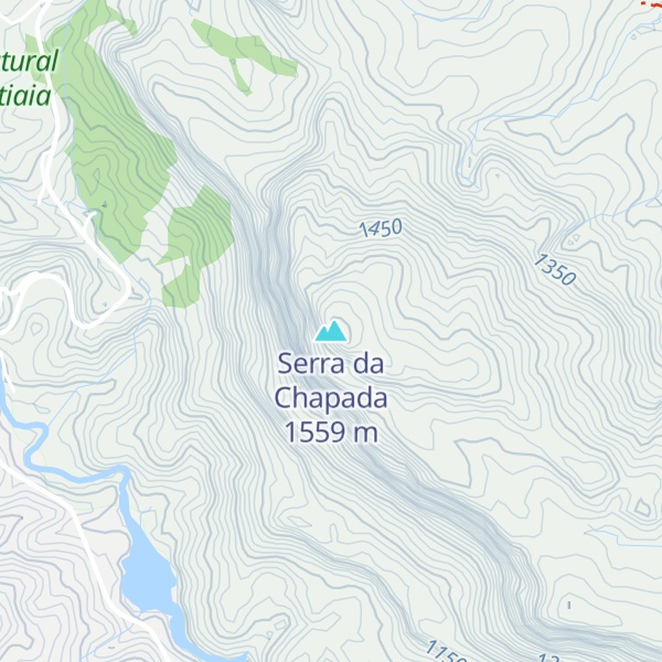 Map of Serra da Chapada