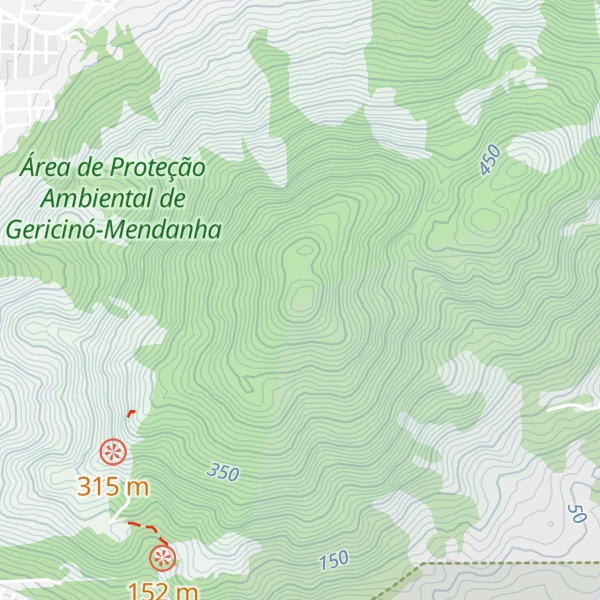 Map of Morro do Marapicu