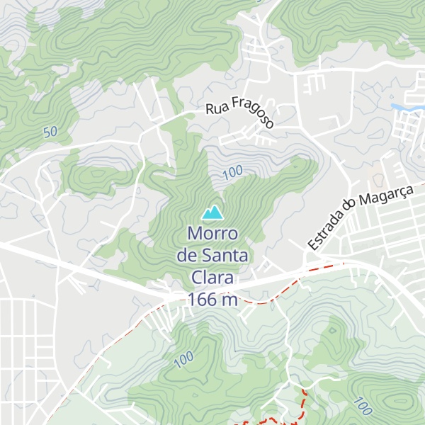 Map of Morro de Santa Clara