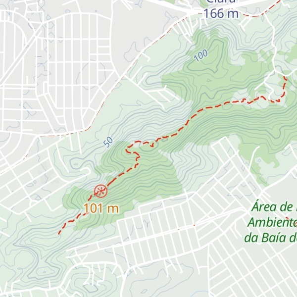 Map of Morro da Covanca