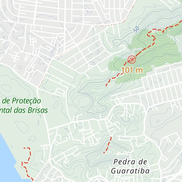 Map of Morro da Pedra