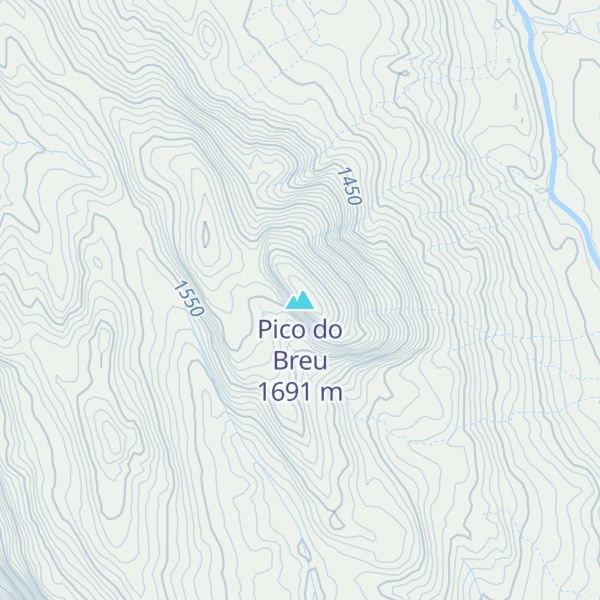 Map of Pico do Breu