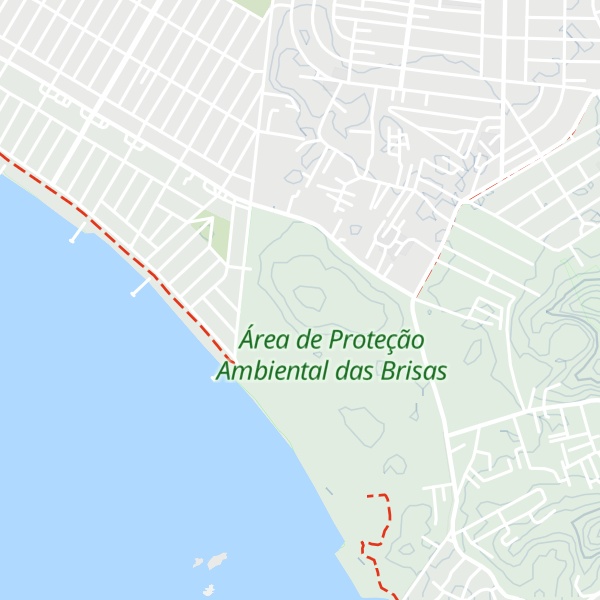 Map of Morro do Piaí